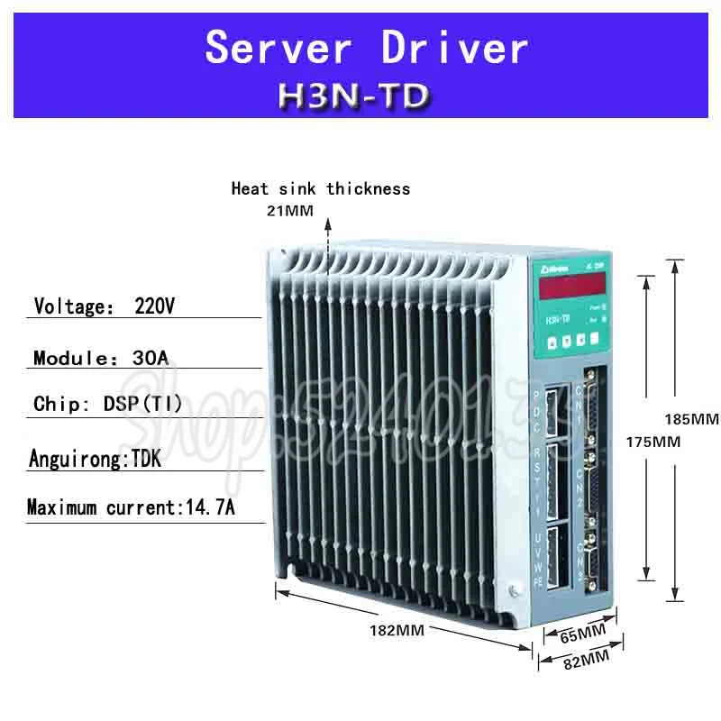 ACSD H3N-TD three-phase 14.8A 1.2KW / 1.5KW AC220V servo motor driver controller
ACSD H3N-TD three-phase 14.8A 1.2KW / 1.5KW AC220V servo motor driver controller