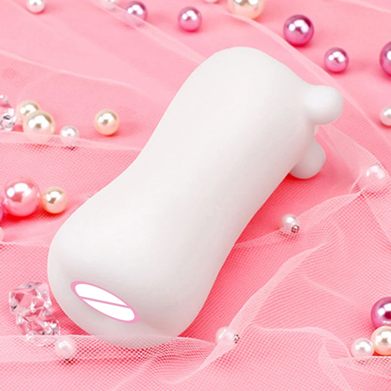 Фото Мини настоящая Вагина карманная киска секс игрушки для мужчин Глубокая глотка