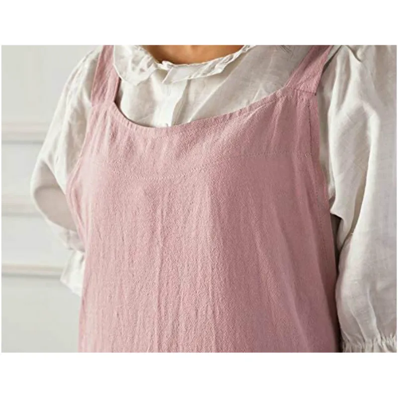 Cotton Linen Apron Retro Vintage Women Pinafore Dress Fashion Japanese Korean Aprons Garden Working Apron Kitchen Cooking Apron
Cotton Linen Apron Retro Vintage Women Pinafore Dress Fashion Japanese Korean Aprons Garden Working Apron Kitchen Cooking Apron