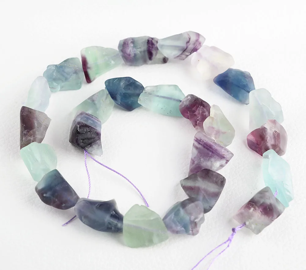 2pcs Natural Fluorite Irregular Stone Beads For Jewelry Making DIY Bracelet Necklace Material about 13X18mm Strand 15.5''
2pcs Natural Fluorite Irregular Stone Beads For Jewelry Making DIY Bracelet Necklace Material about 13X18mm Strand 15.5''