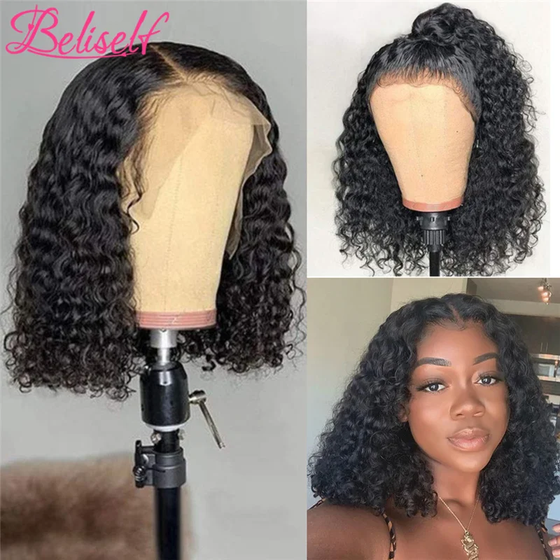 Brazilian Deep Wave Human Hair 4×4 Lace Closure Wig Natural Hairline Remy Hair Short Curly Bob Lace Front Wig With Baby Hair
Brazilian Deep Wave Human Hair 4×4 Lace Closure Wig Natural Hairline Remy Hair Short Curly Bob Lace Front Wig With Baby Hair