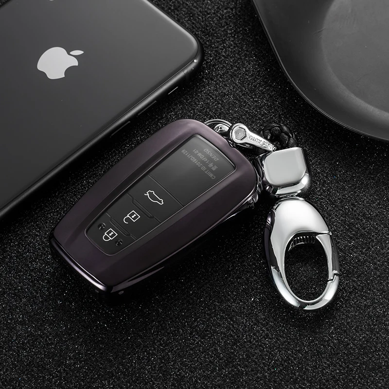 Scratchproof Soft TPU Remote Key Case For Toyota Camry CHR Corolla RAV4 Avalon Land Cruiser Prado Prius Fob 2/3 Buttons keychain
Scratchproof Soft TPU Remote Key Case For Toyota Camry CHR Corolla RAV4 Avalon Land Cruiser Prado Prius Fob 2/3 Buttons keychain