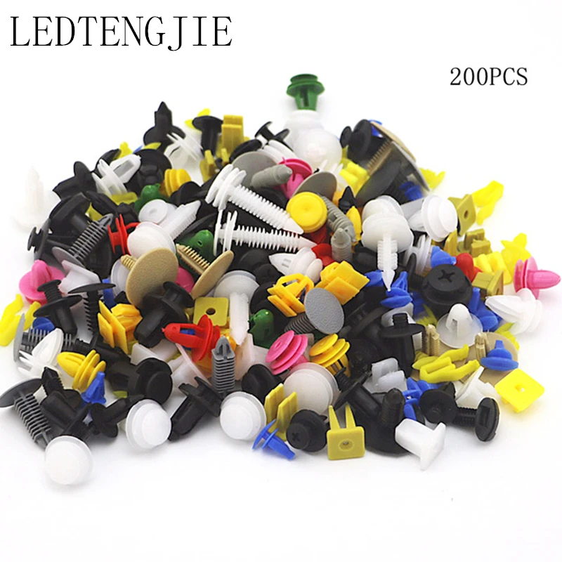 200PCS Universal Car Mixed Door Trim Panel Clips Fasteners Auto Bumper Rivet Retainer Push Engine Cover Fender Fastener Clips
200PCS Universal Car Mixed Door Trim Panel Clips Fasteners Auto Bumper Rivet Retainer Push Engine Cover Fender Fastener Clips