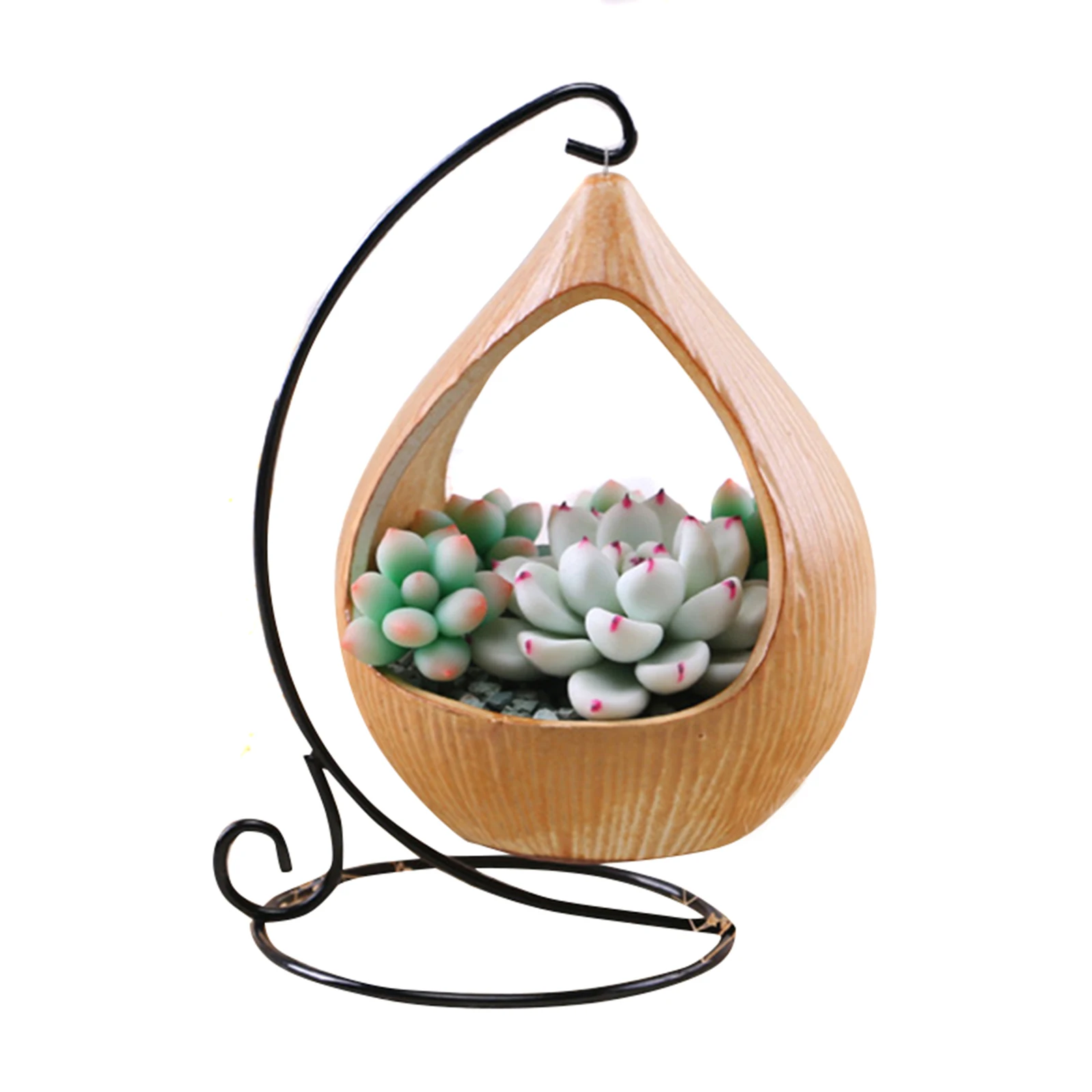 Iron Frame Hanging Basket Micro Landscape Geometric Fleshy Flower Pot Wrought Iron Hook Desktop Home Decoration PLDI889
Iron Frame Hanging Basket Micro Landscape Geometric Fleshy Flower Pot Wrought Iron Hook Desktop Home Decoration PLDI889