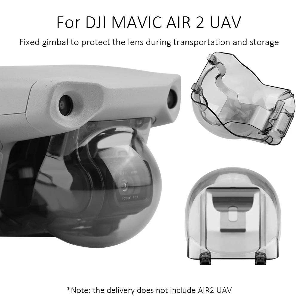 

Пылезащитная Крышка для объектива Защитная крышка для камеры DJI Mavic Air 2 Gimbal Защитная крышка чехол запасные аксессуары для дрона