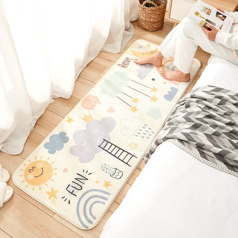 Cartoon Carpet Home Living Room Sofa Long Floor Mats Home Lamb Velvet Non-slip Area Rug Teenager Bedroom Decor Cute Floor Mat
Cartoon Carpet Home Living Room Sofa Long Floor Mats Home Lamb Velvet Non-slip Area Rug Teenager Bedroom Decor Cute Floor Mat