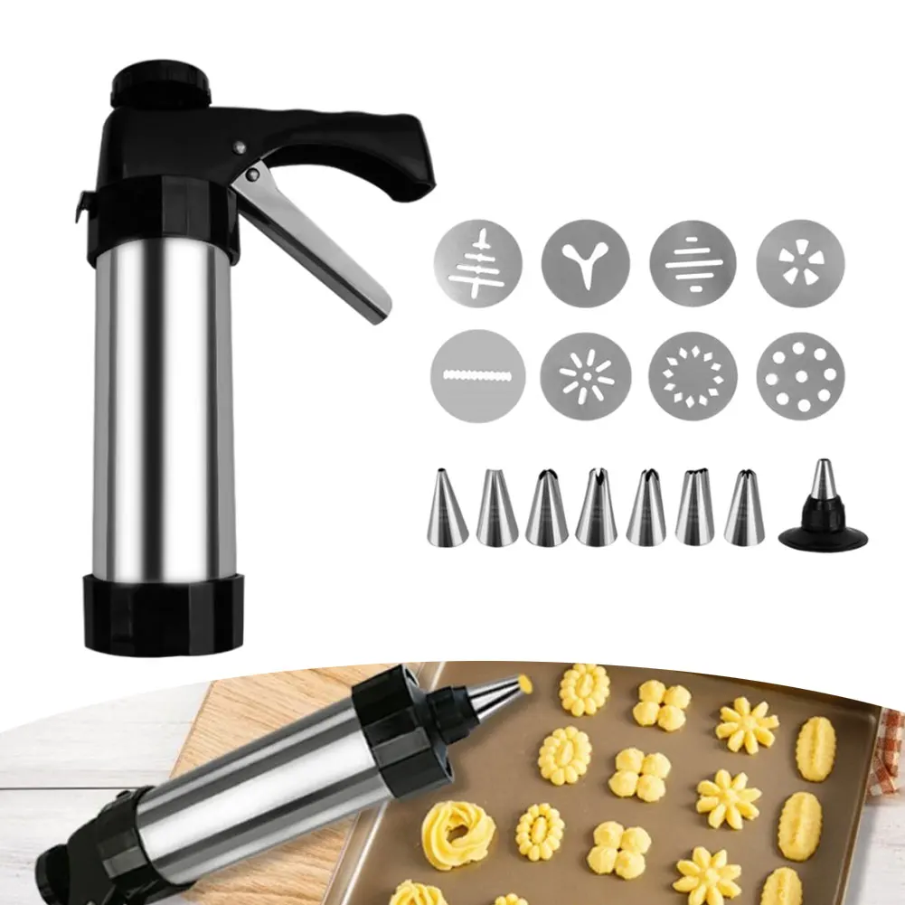 Stainless Steel Biscuits Baking Press Mold Set Cookies Rose Press Machine Baking Mold Cake Curling Embossing Mold Cookie DIYTool
Stainless Steel Biscuits Baking Press Mold Set Cookies Rose Press Machine Baking Mold Cake Curling Embossing Mold Cookie DIYTool
