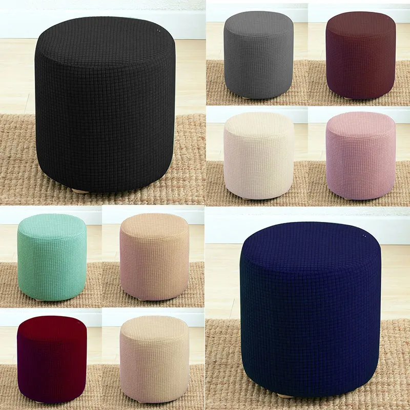 Round Ottoman Slipcover Footstool Footrest Seat Cover Footstool Covers Covering Seat Cover Antimacassar Dust-proof Chair Cushion
Round Ottoman Slipcover Footstool Footrest Seat Cover Footstool Covers Covering Seat Cover Antimacassar Dust-proof Chair Cushion