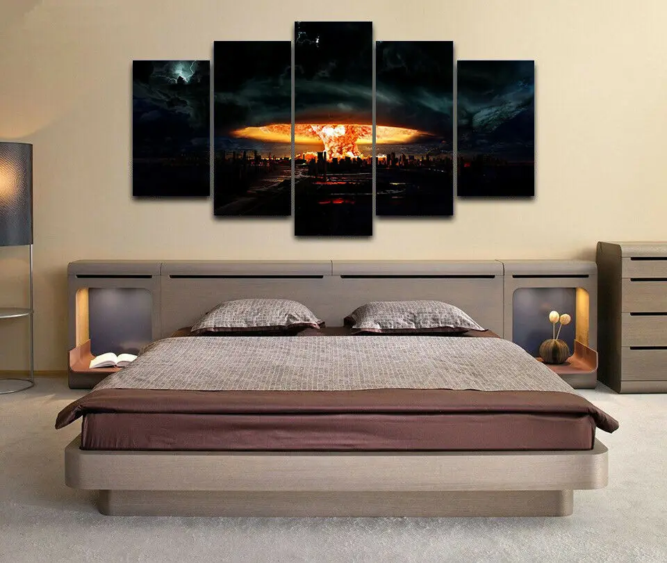 5 Picese Mushroom Cloud Explosion Posters HD Canvas Wall Art Pictures Decoration Living Room Accessories Home Decor Paintings
5 Picese Mushroom Cloud Explosion Posters HD Canvas Wall Art Pictures Decoration Living Room Accessories Home Decor Paintings
