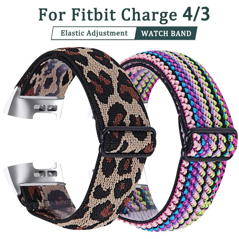 For Fitbit Charge 5 4 3 Elastic Nylon Watch Band smart watch Colorful WristBand Sports Bracelet Metal Buckle Fabric Ethnic style
For Fitbit Charge 5 4 3 Elastic Nylon Watch Band smart watch Colorful WristBand Sports Bracelet Metal Buckle Fabric Ethnic style