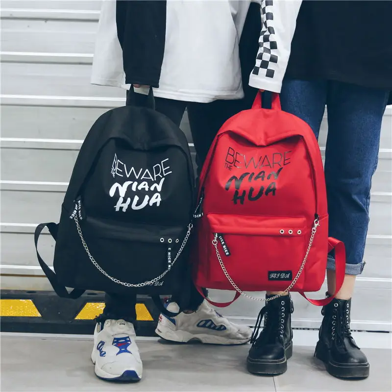 Trend Women Backpack Korea Style Female College Students Back Pack Large Capacity Letter Pattern Printing Girls Knapsack
Trend Women Backpack Korea Style Female College Students Back Pack Large Capacity Letter Pattern Printing Girls Knapsack
