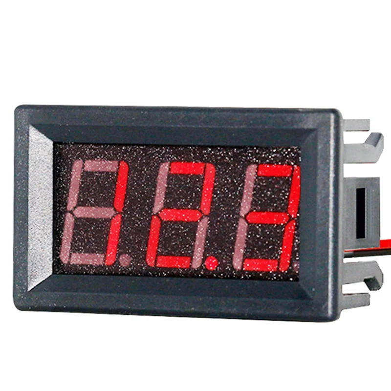 Универсальный Автомобильный цифровой вольтметр 2 провода индикатор детектора 0 56