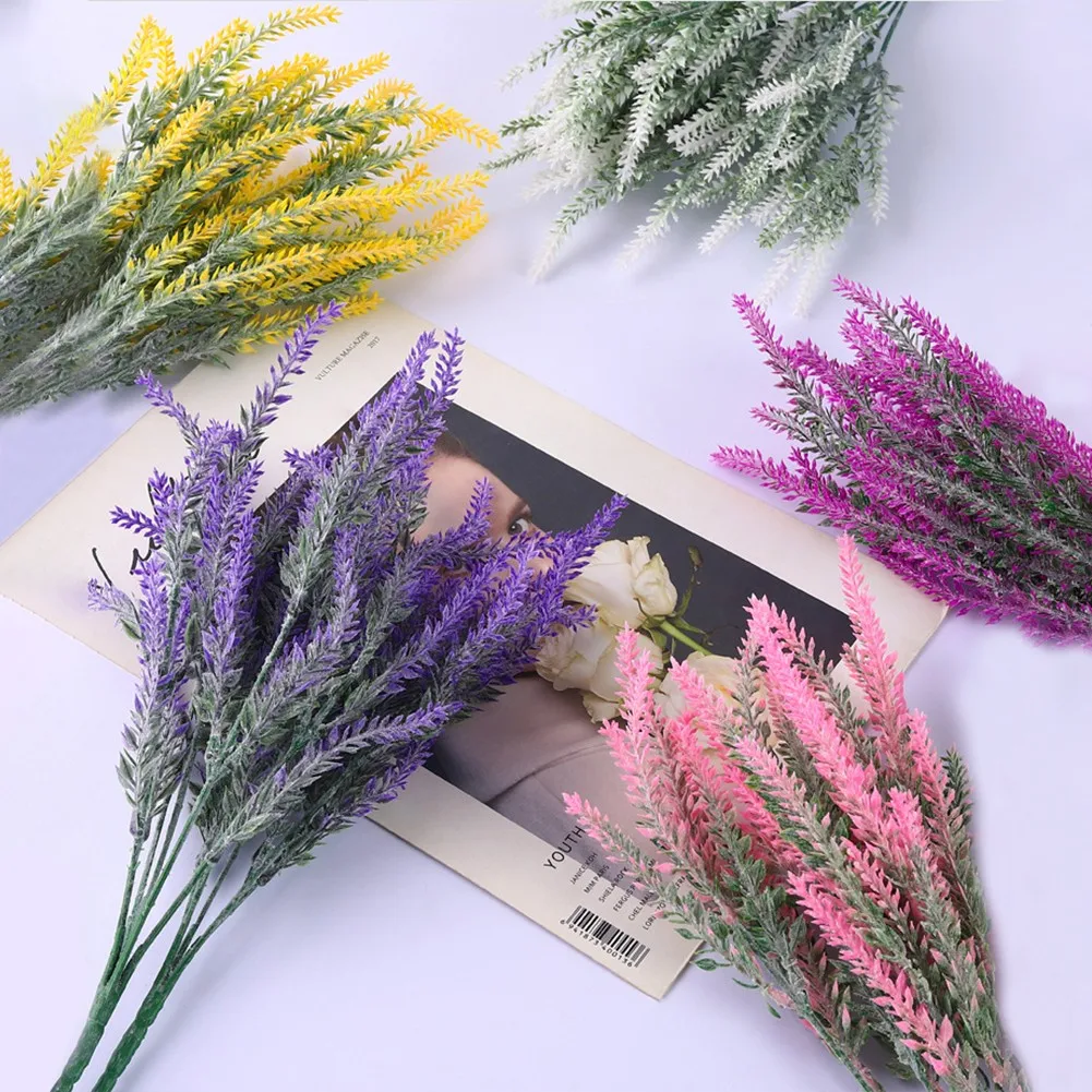 Artificial Flowers Home Decoration Lavender Simulation Flowers Romantic Valentine's Day Wedding Decoration Eternal Flower Gift
Artificial Flowers Home Decoration Lavender Simulation Flowers Romantic Valentine's Day Wedding Decoration Eternal Flower Gift