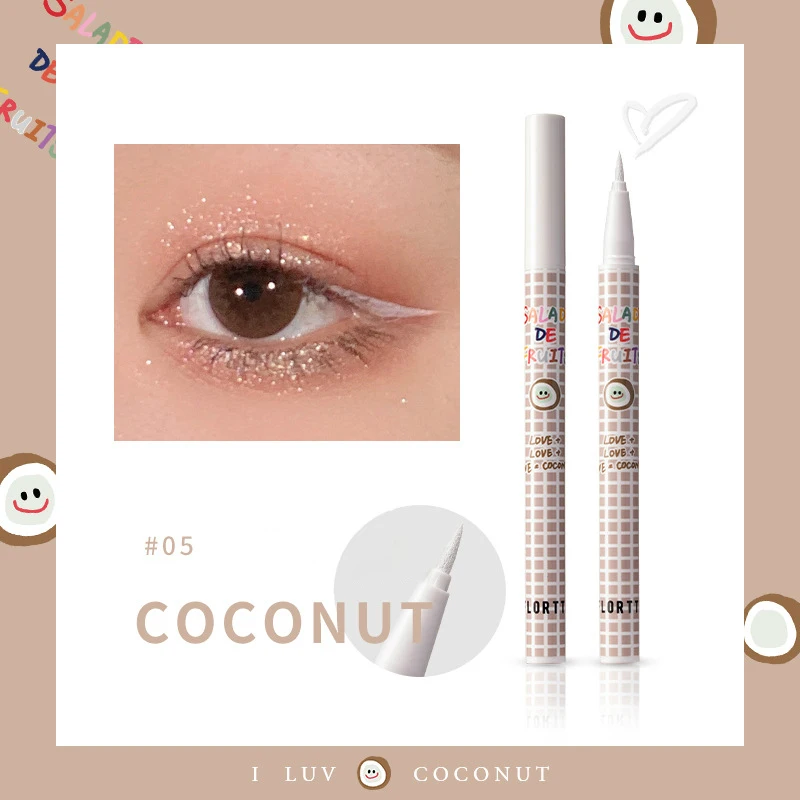 Fruit Series Color Eyeliner Waterproof Liquid Eyeliner Long-lasting Non-smudging Easy to Wear Eye Makeup Women Cosmetics TSLM1 
Fruit Series Color Eyeliner Waterproof Liquid Eyeliner Long-lasting Non-smudging Easy to Wear Eye Makeup Women Cosmetics TSLM1