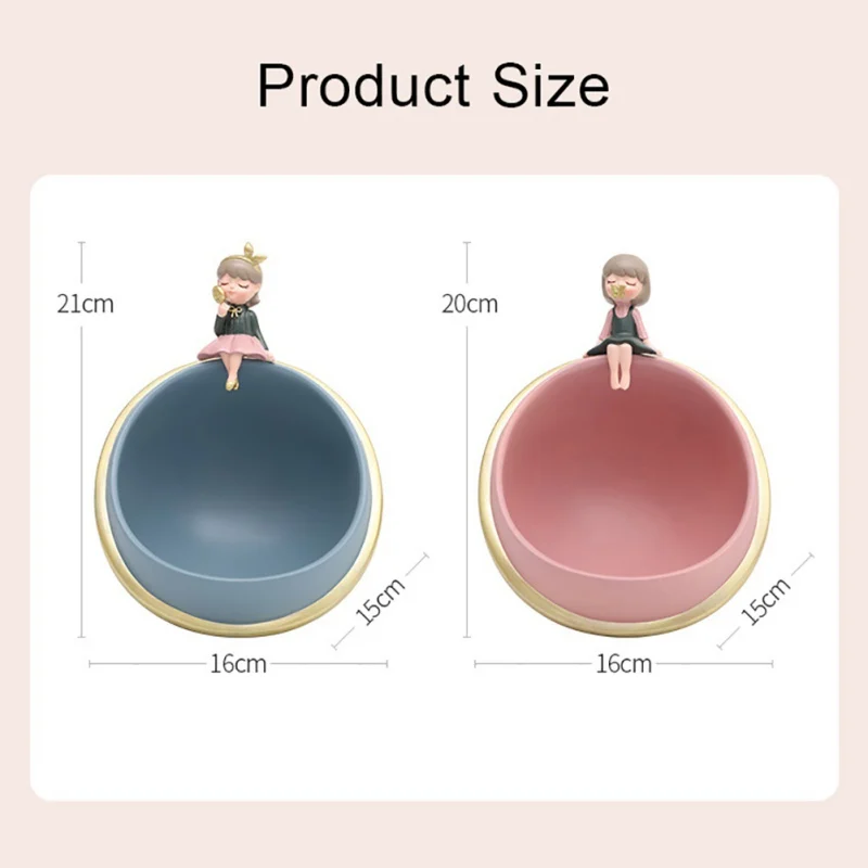 Creative Blowing Bubble Girl Resin Porch Key Storage Organizer Snack Box Living Room Decoration
Creative Blowing Bubble Girl Resin Porch Key Storage Organizer Snack Box Living Room Decoration