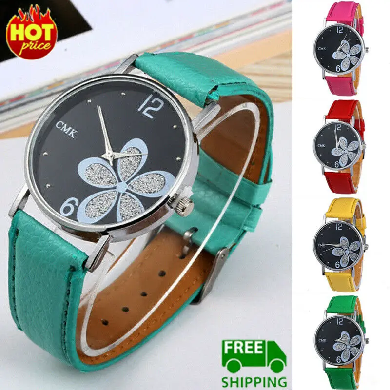 Fashion Ladies Watch Brand Petal Dial Leather Ultra-thin Belt Design Waterproof Quartz Watch Trend Valentine's Day Gift
Fashion Ladies Watch Brand Petal Dial Leather Ultra-thin Belt Design Waterproof Quartz Watch Trend Valentine's Day Gift