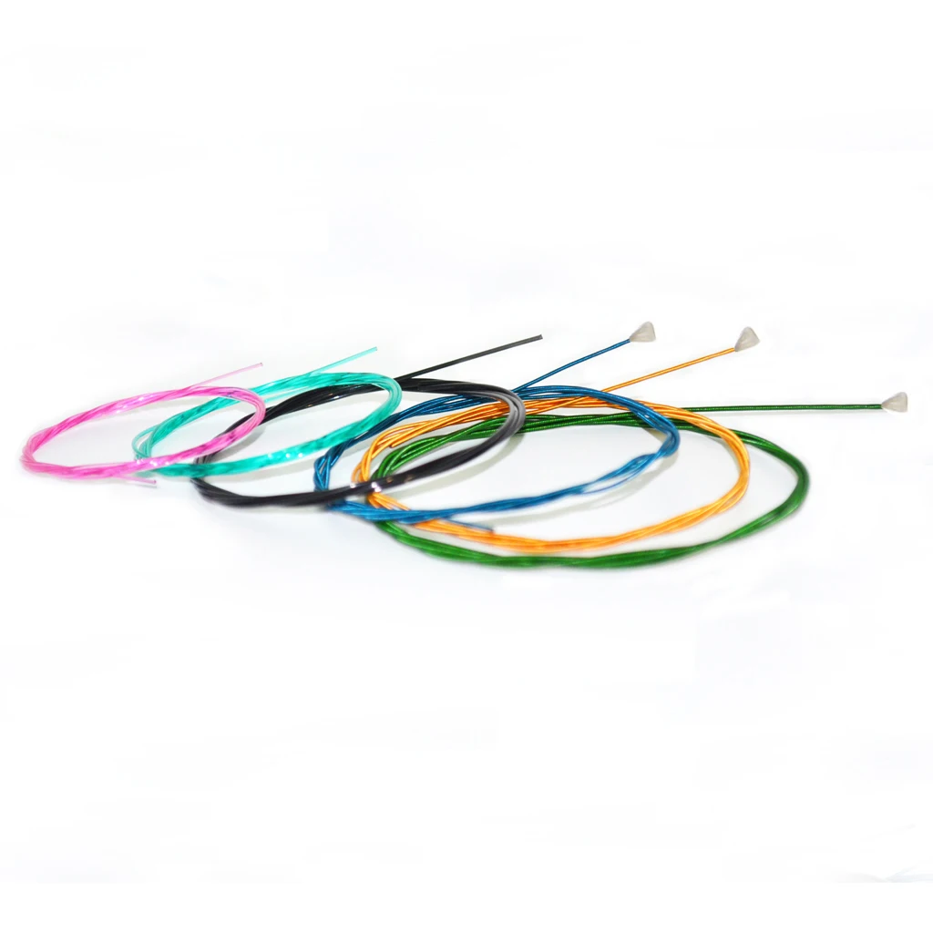 6x Colorful Guitar Strings Set For 6 Strings Classic Classical Guitar Parts
6x Colorful Guitar Strings Set For 6 Strings Classic Classical Guitar Parts