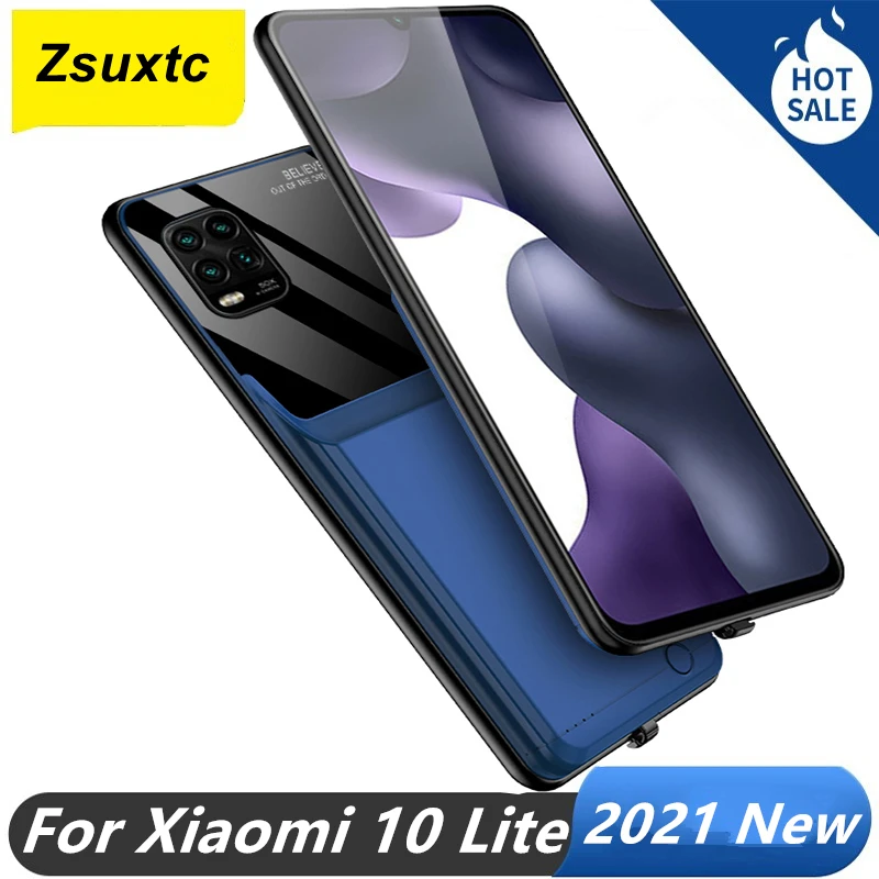 10000 мАч для Xiaomi Mi 10 Lite, Модный чехол для аккумулятора Mi 10 Lite, чехол для зарядного устройства, внешний аккумулятор для Xiaomi Mi 10 Lite, чехол для акку... 
10000 мАч для Xiaomi Mi 10 Lite, Модный чехол для аккумулятора Mi 10 Lite, чехол для зарядного устройства, внешний аккумулятор для Xiaomi Mi 10 Lite, чехол для акку...