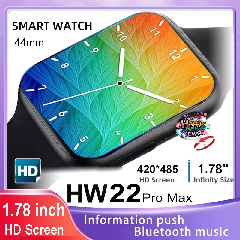Original HW22 Pro Max Smart Watch 1.78" Double button wireless charging Custom Dial Bluetooth Call Smartwatchpk HW16 IWO 13 W46
Original HW22 Pro Max Smart Watch 1.78" Double button wireless charging Custom Dial Bluetooth Call Smartwatchpk HW16 IWO 13 W46