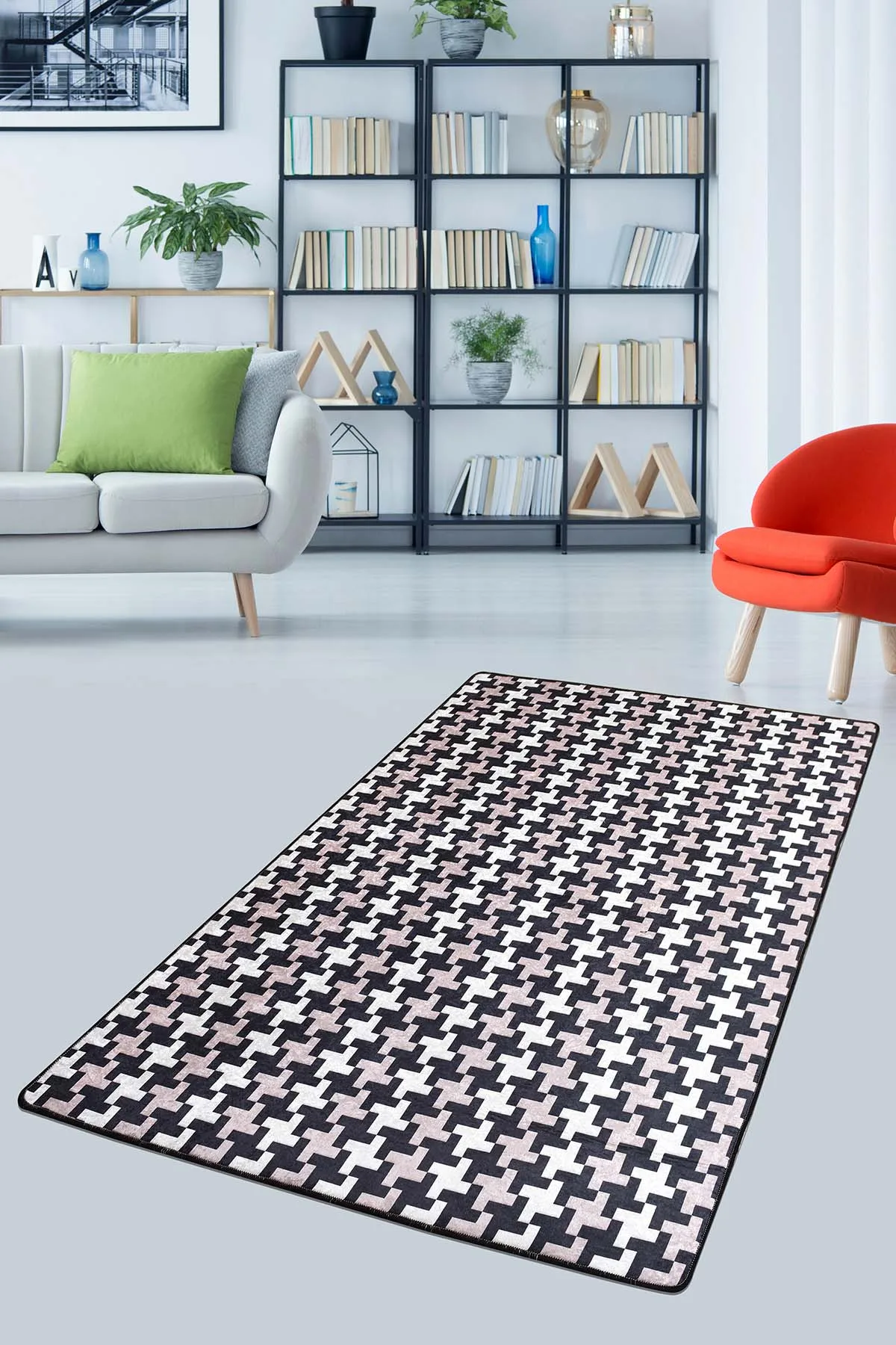Crowbar Printed Livingroom Area Rugs Bedroom Modern Decoration Carpet Geometric Rug for Home Decor
Crowbar Printed Livingroom Area Rugs Bedroom Modern Decoration Carpet Geometric Rug for Home Decor