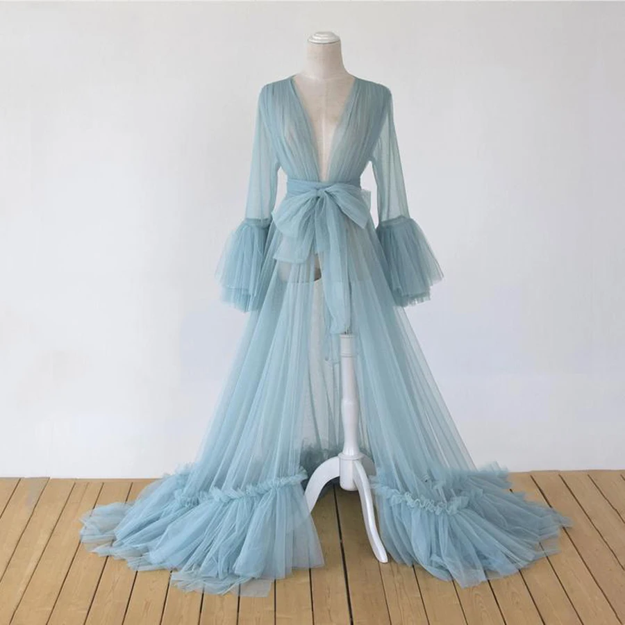 Vestido De Mulher синий прозрачный длинный халат сонные платья с оборками многоуровневые платья с длинными рукавами из тюля лето 2020
Vestido De Mulher синий прозрачный длинный халат сонные платья с оборками многоуровневые платья с длинными рукавами из тюля лето 2020