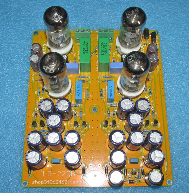 Breeze audio LG220B power amplifier board British "X10-D" audio fax 6DJ8/6N11 tube power amplifier board
Breeze audio LG220B power amplifier board British "X10-D" audio fax 6DJ8/6N11 tube power amplifier board