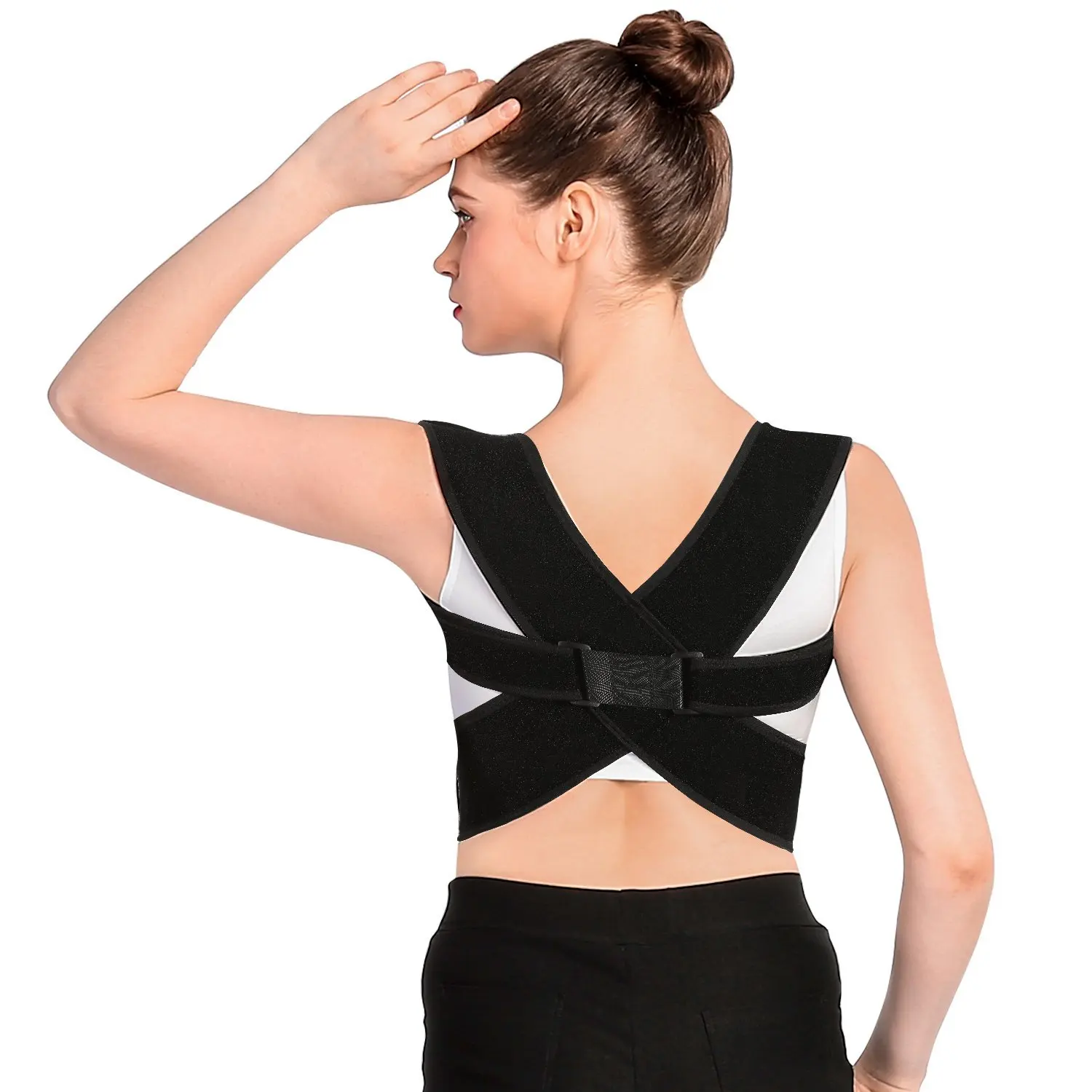 Posture Corrector Brace and Clavicle Support Straightener for Upper Back Shoulder L
Posture Corrector Brace and Clavicle Support Straightener for Upper Back Shoulder L