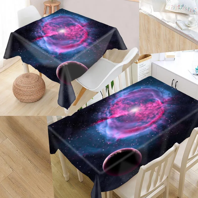 Custom Solar System Space Table Cloth Oxford Fabric Rectangular Waterproof Oilproof Table Cover Family Party Tablecloth
Custom Solar System Space Table Cloth Oxford Fabric Rectangular Waterproof Oilproof Table Cover Family Party Tablecloth