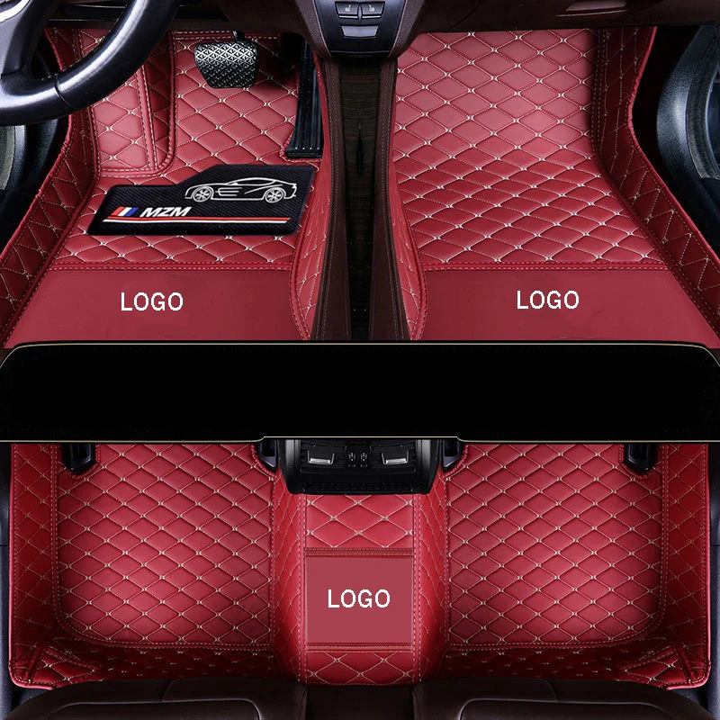 

Custom LOGO Interior details Car Floor Mats for Kia rio sorento soul optima Opirus Borrego cerato VQ carnival SHUMA Cad Niro Car