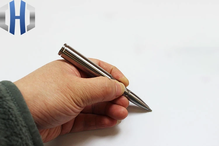 Titanium Alloy CNC Precision Bullet Pen Tactical Defense Pen Defensive Pen Attack Pen Signature Pen
Titanium Alloy CNC Precision Bullet Pen Tactical Defense Pen Defensive Pen Attack Pen Signature Pen