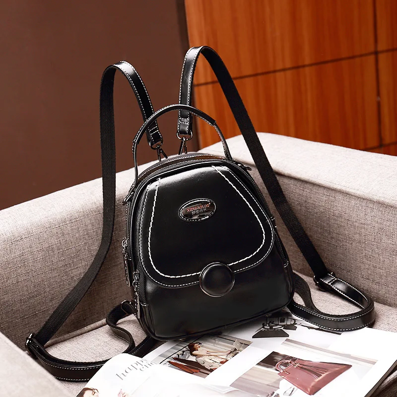 New ladies backpack retro multifunctional single shoulder messenger girl bag large capacity multi-layer travel women's handbag
New ladies backpack retro multifunctional single shoulder messenger girl bag large capacity multi-layer travel women's handbag