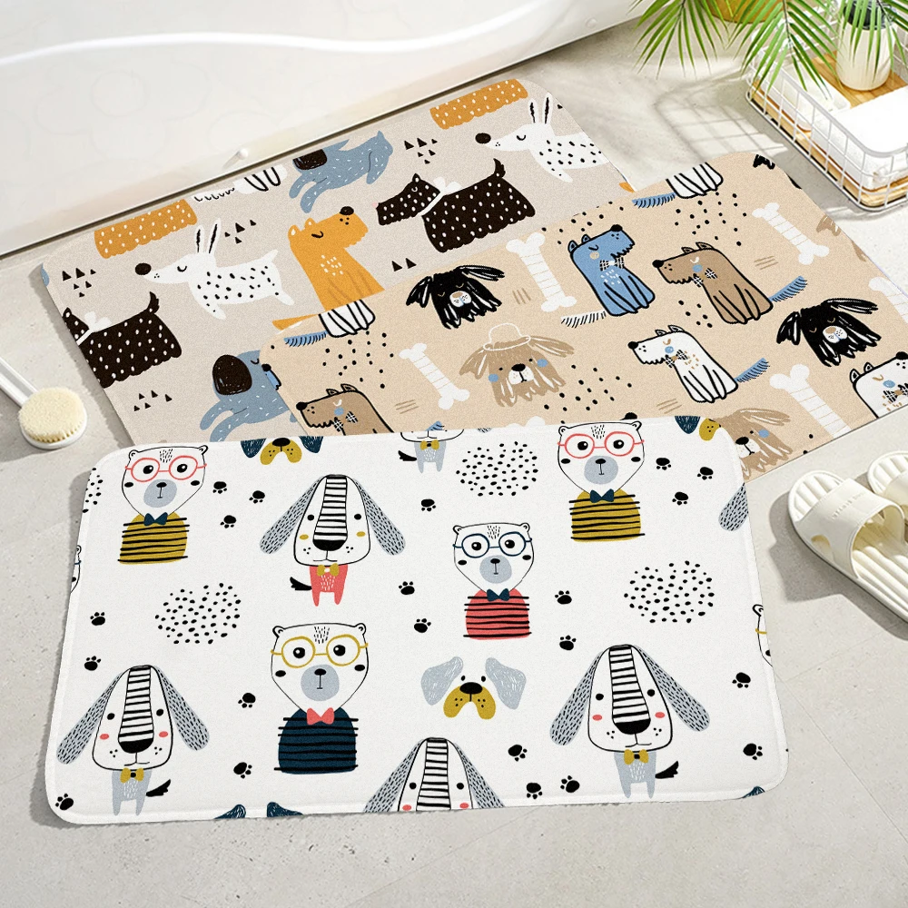 Cute cartoon dog Carpets Rugs For Home Bath Living Room Floor Stair Kitchen Hallway Non-Slip Cat Dog Pet Gamer
Cute cartoon dog Carpets Rugs For Home Bath Living Room Floor Stair Kitchen Hallway Non-Slip Cat Dog Pet Gamer