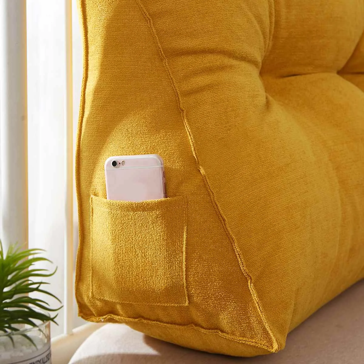Sofa Bed Triangular Wedge Cushion Bed Backrest Positioning Support Pillow Reading Pillow Office Lumbar Pad
Sofa Bed Triangular Wedge Cushion Bed Backrest Positioning Support Pillow Reading Pillow Office Lumbar Pad