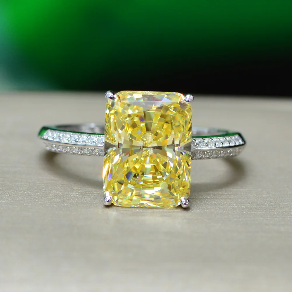 Real 925 Yellow Sapphire Women's Ring 9*12MM For Engagement Wedding High Jewelry
Real 925 Yellow Sapphire Women's Ring 9*12MM For Engagement Wedding High Jewelry