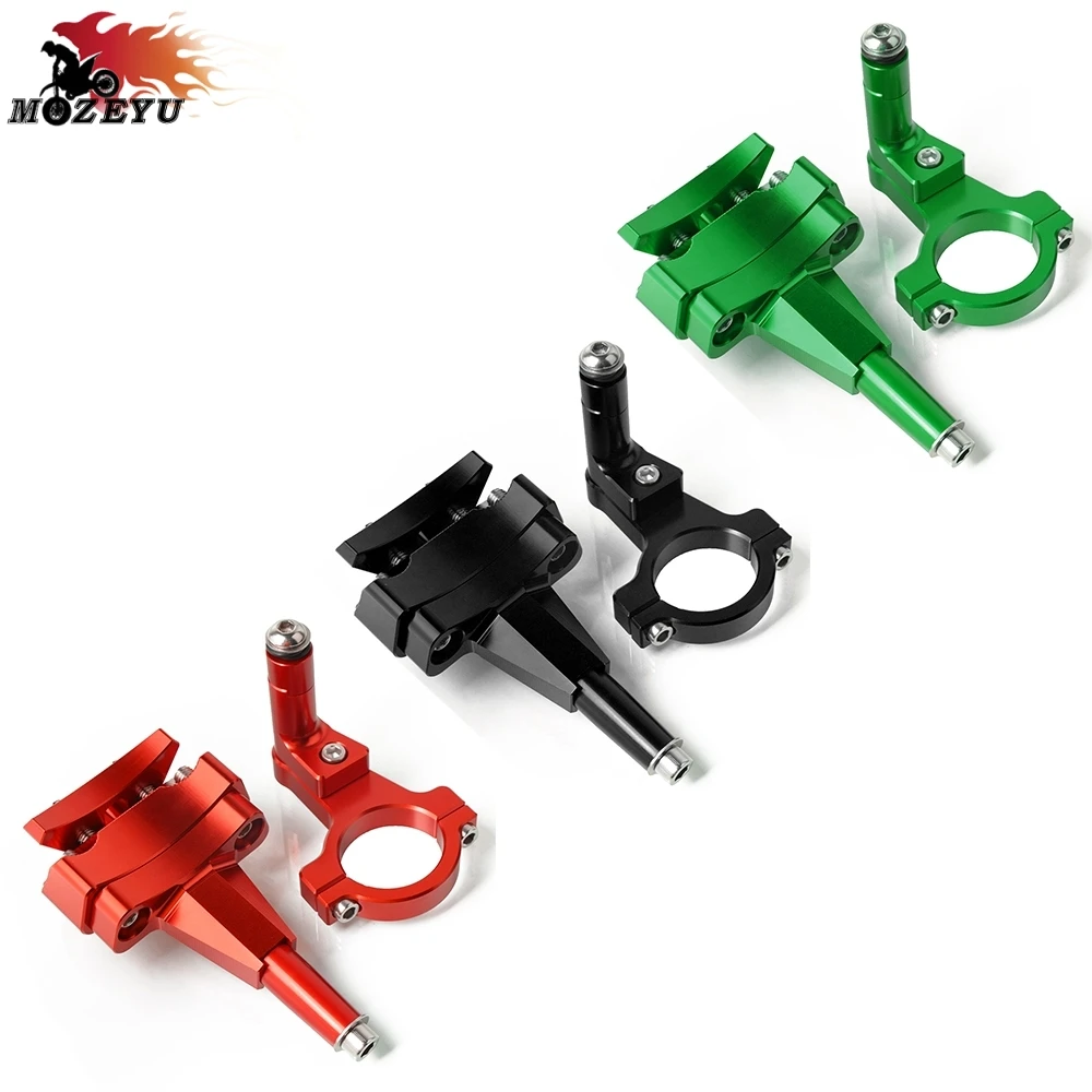 Motorcycle CNC motobike Adjustable Full Set of Steering Damper Mounting Bracket Kit for KAWASAKI ninja 400 2018-2019 NINJA 400 
Motorcycle CNC motobike Adjustable Full Set of Steering Damper Mounting Bracket Kit for KAWASAKI ninja 400 2018-2019 NINJA 400