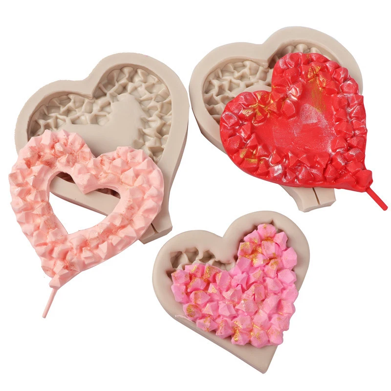 Love Lollipop Fondant Mold Silicone Mold Coral Sugar Love Baking Mold Chocolate Mold Cake Decorating Tool for Valentine's Day
Love Lollipop Fondant Mold Silicone Mold Coral Sugar Love Baking Mold Chocolate Mold Cake Decorating Tool for Valentine's Day