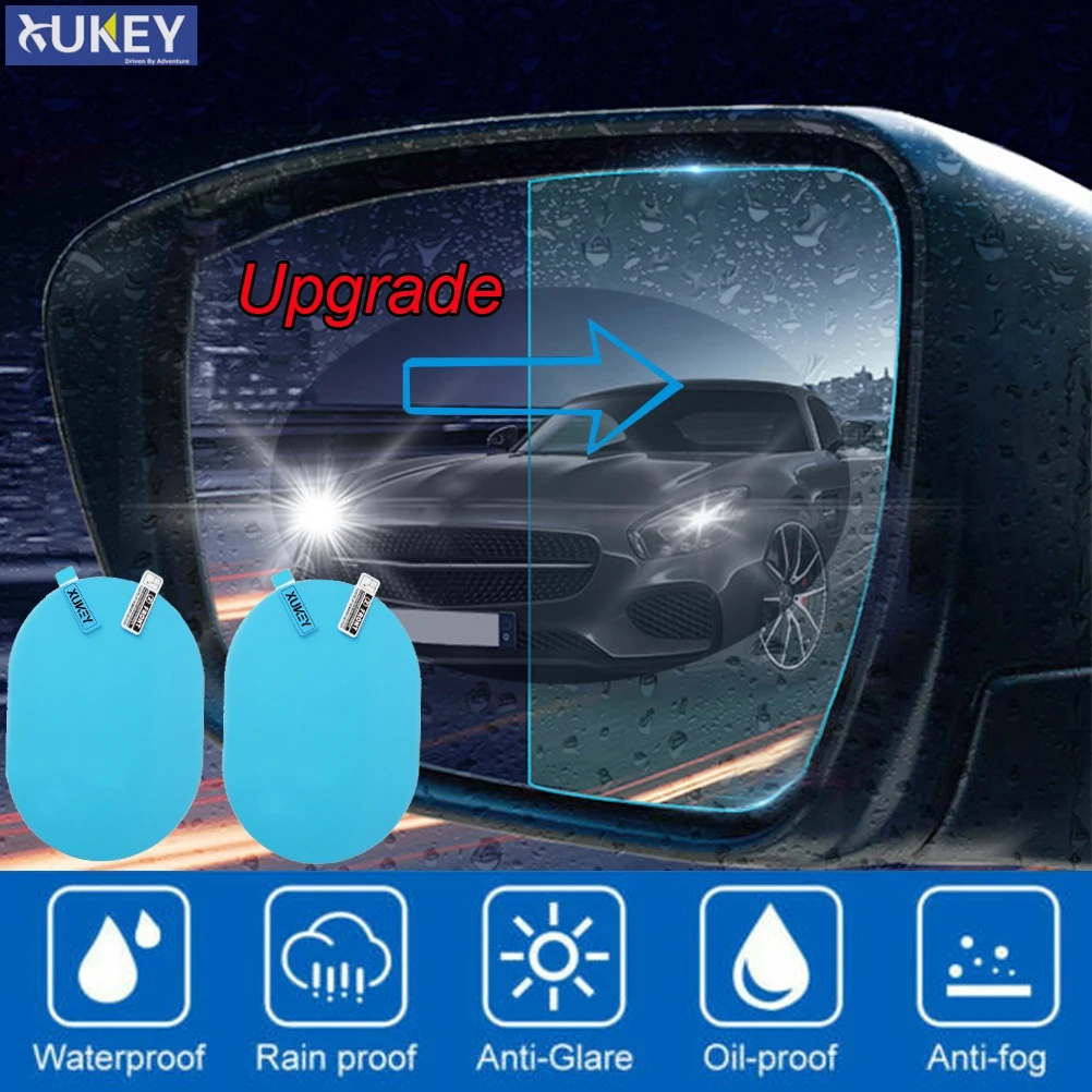 2Pcs/Set Car Accessories Anti-Rain Glare Rearview Mirror Film Waterproof Rainproof Auto Sticker Anti-Fog Soft Film 135x90mm
2Pcs/Set Car Accessories Anti-Rain Glare Rearview Mirror Film Waterproof Rainproof Auto Sticker Anti-Fog Soft Film 135x90mm