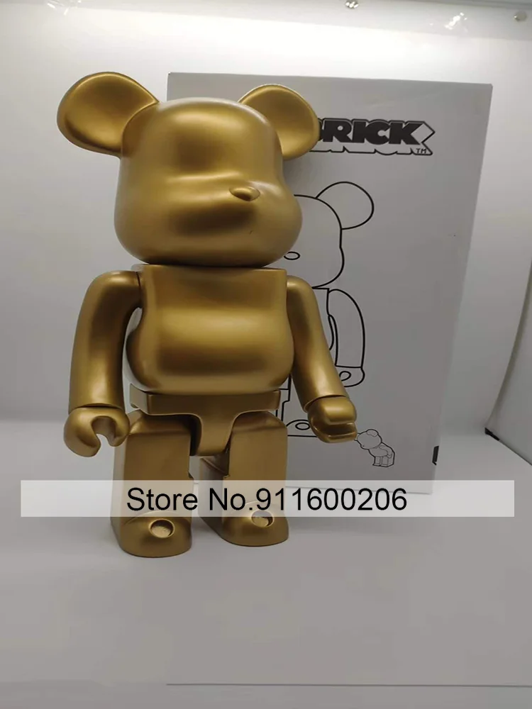 Bearbricklys 28cm 400% Bear&bricklys Toy Golden Blocks Bear Toy Action Toy Figures Garage Kits Dolls Kids Toys
Bearbricklys 28cm 400% Bear&bricklys Toy Golden Blocks Bear Toy Action Toy Figures Garage Kits Dolls Kids Toys