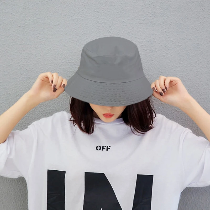 Korean Adult Kids Summer Foldable Bucket Hat Solid Color Hip Hop Wide Brim Beach UV Protection Round Top Sunscreen Fisherman Cap
Korean Adult Kids Summer Foldable Bucket Hat Solid Color Hip Hop Wide Brim Beach UV Protection Round Top Sunscreen Fisherman Cap