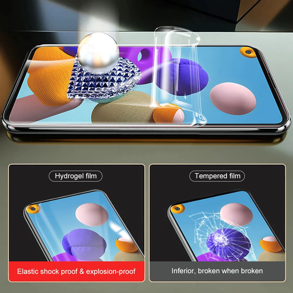 6 IN 1 Hydrogel Film For Samsung Galaxy A21S Camera Lens Screen Protector For Samsung A21 S 21s a 21 Protective Protection Film
6 IN 1 Hydrogel Film For Samsung Galaxy A21S Camera Lens Screen Protector For Samsung A21 S 21s a 21 Protective Protection Film