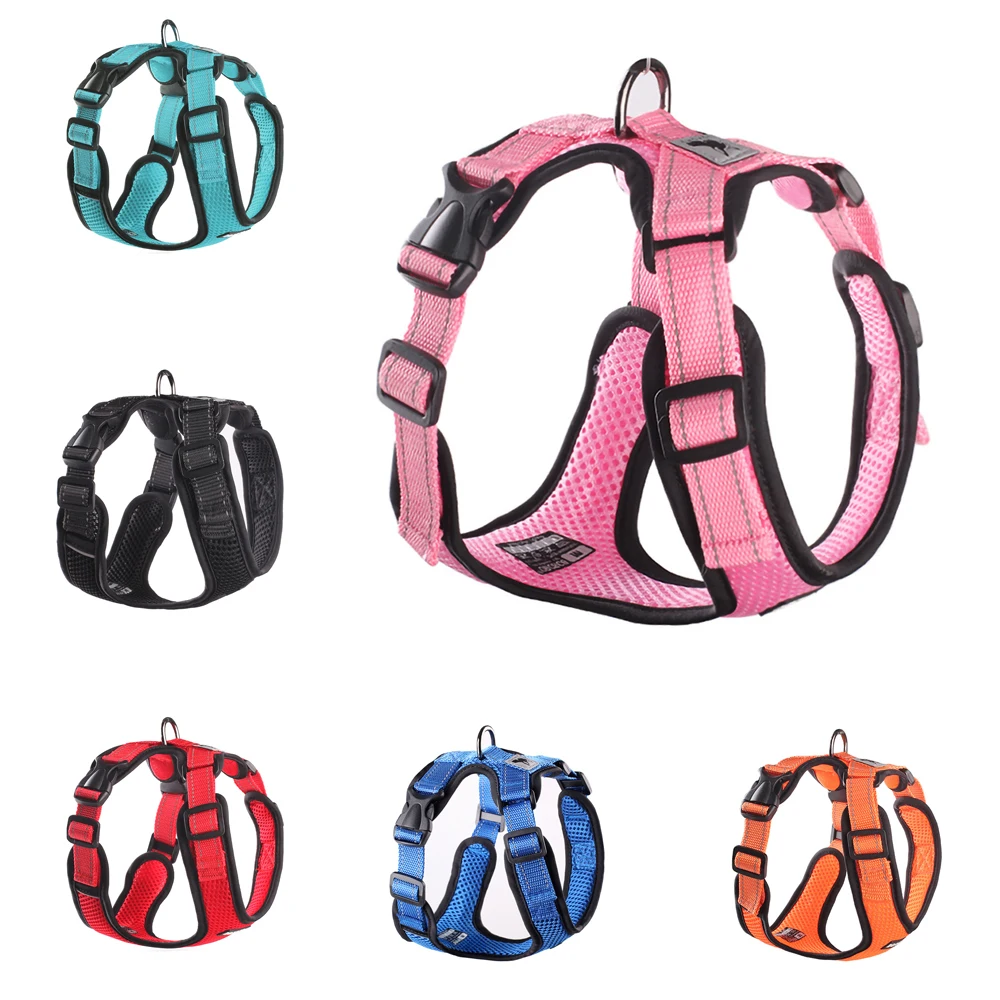 Adjustable Dog Harness Vest Mesh Breathable Puppy Chest Strap For Dogs Chihuahua Pug Pet Training Product Reflective No Pull
Adjustable Dog Harness Vest Mesh Breathable Puppy Chest Strap For Dogs Chihuahua Pug Pet Training Product Reflective No Pull