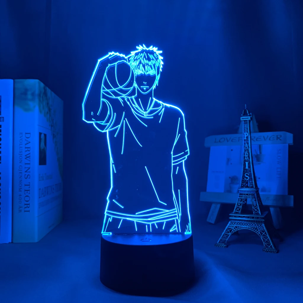 3d-лампа В Стиле Аниме Kuroko No Basuke Taiga Kagami, светодиодный светильник для спальни, декор, светильник манга, подарок на день рождения, светодиодный ...
3d-лампа В Стиле Аниме Kuroko No Basuke Taiga Kagami, светодиодный светильник для спальни, декор, светильник манга, подарок на день рождения, светодиодный ...