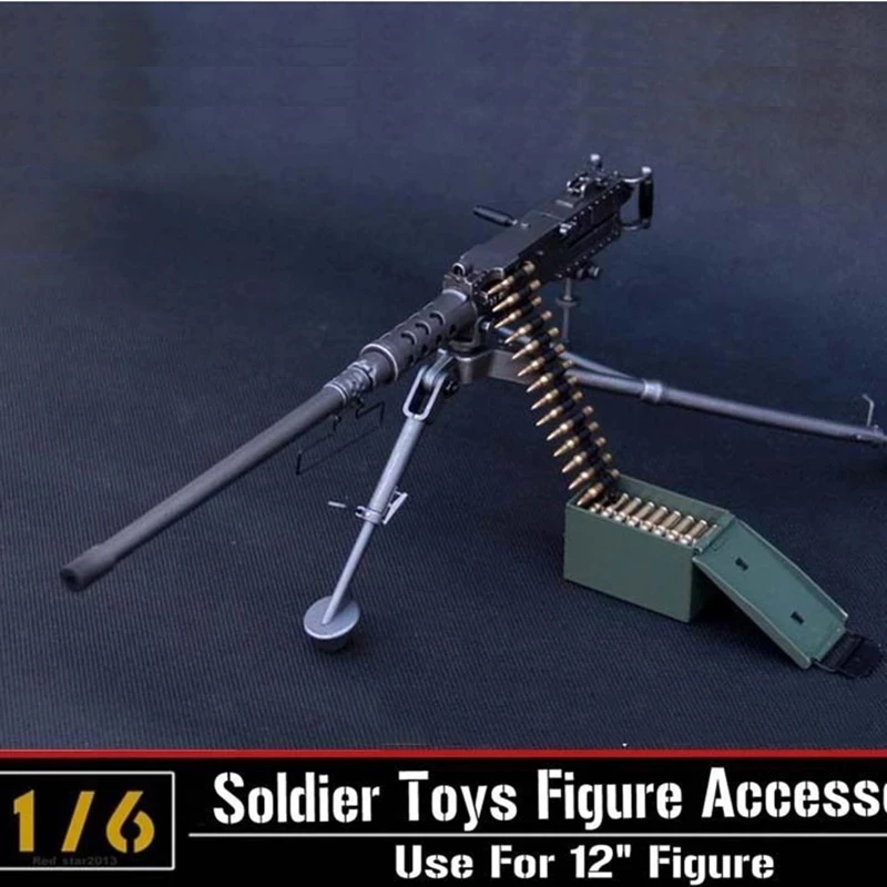 1/6 US Army Browning M2 Machine Gun M2HB, a flexible Weapon toy Suitable for Soldiers in Action.
1/6 US Army Browning M2 Machine Gun M2HB, a flexible Weapon toy Suitable for Soldiers in Action.