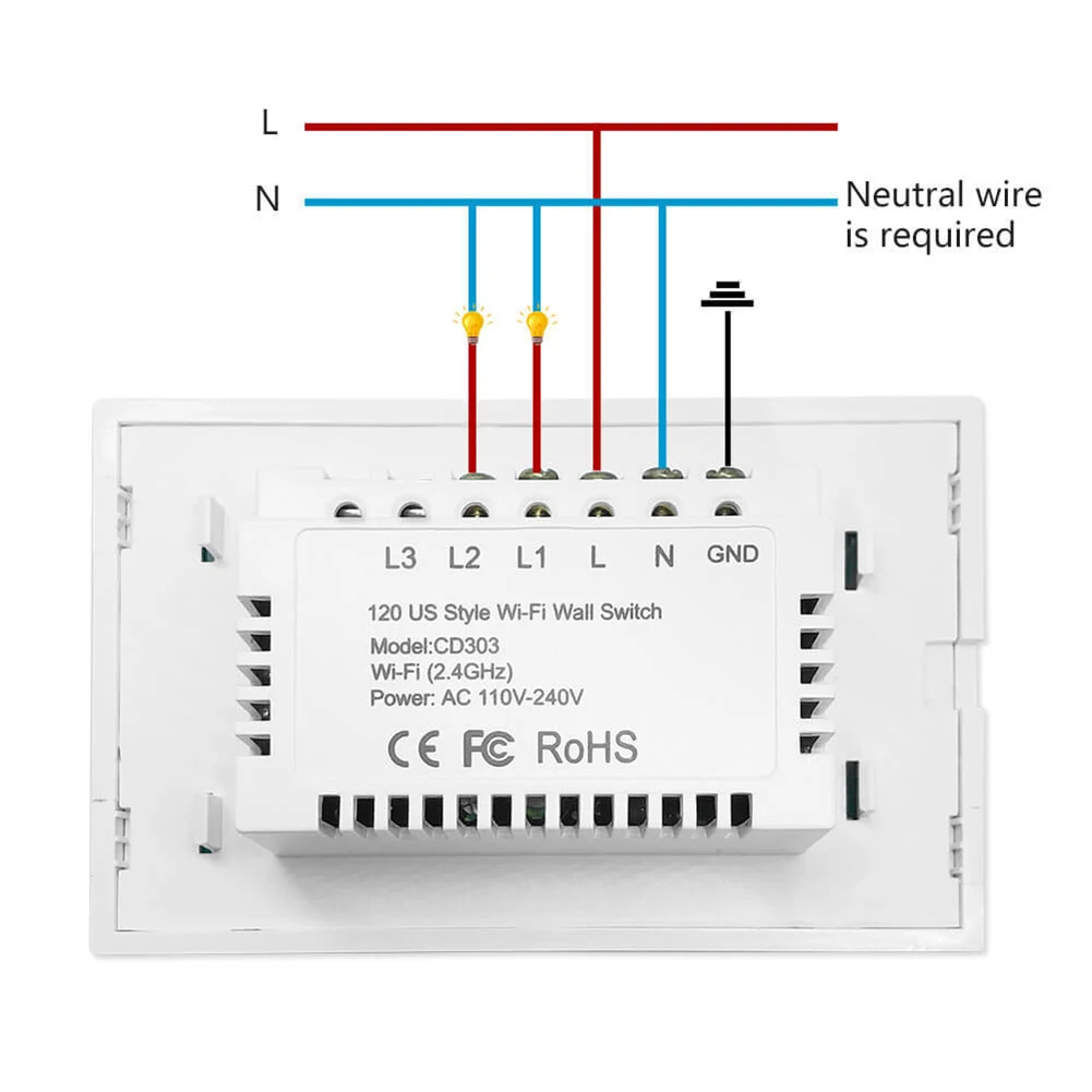 DIY WiFi Smart Light Switch Universal Timer Smart Life APP Wireless Remote Control Works with Alexa Google Home
DIY WiFi Smart Light Switch Universal Timer Smart Life APP Wireless Remote Control Works with Alexa Google Home