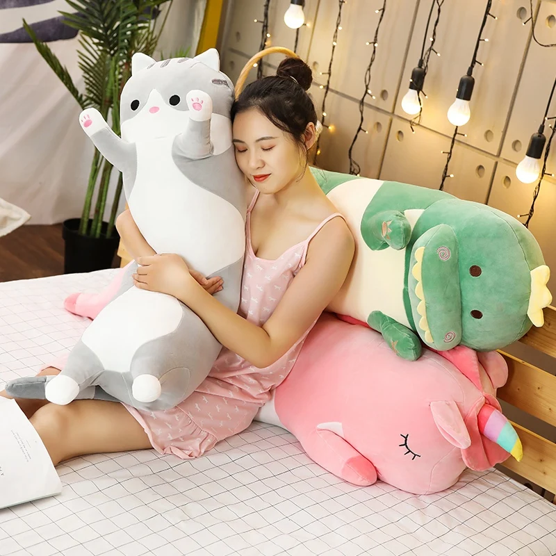 1pc 70-90-120CM Cartoon Animal Dinosaur Unicorn Cat Plush Toys Stuffed Soft Long Sleeping Pillow Dolls Children Birthday Gift
1pc 70-90-120CM Cartoon Animal Dinosaur Unicorn Cat Plush Toys Stuffed Soft Long Sleeping Pillow Dolls Children Birthday Gift