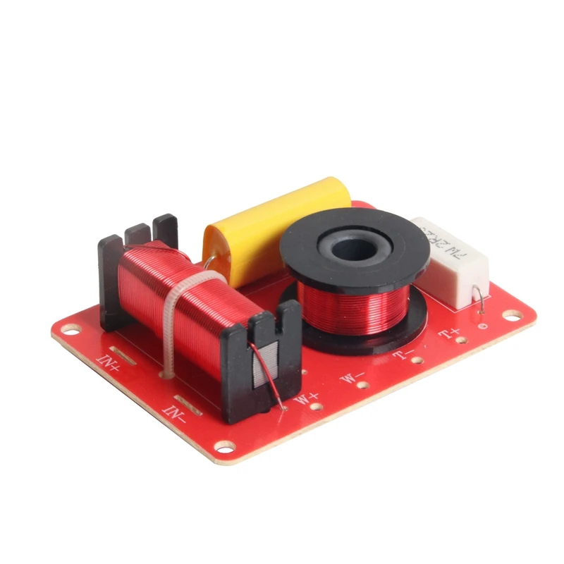 130W Speaker Crossover 2 Way High-Low 8 Ohm Frequency Divider for 6 Inch Speaker
130W Speaker Crossover 2 Way High-Low 8 Ohm Frequency Divider for 6 Inch Speaker