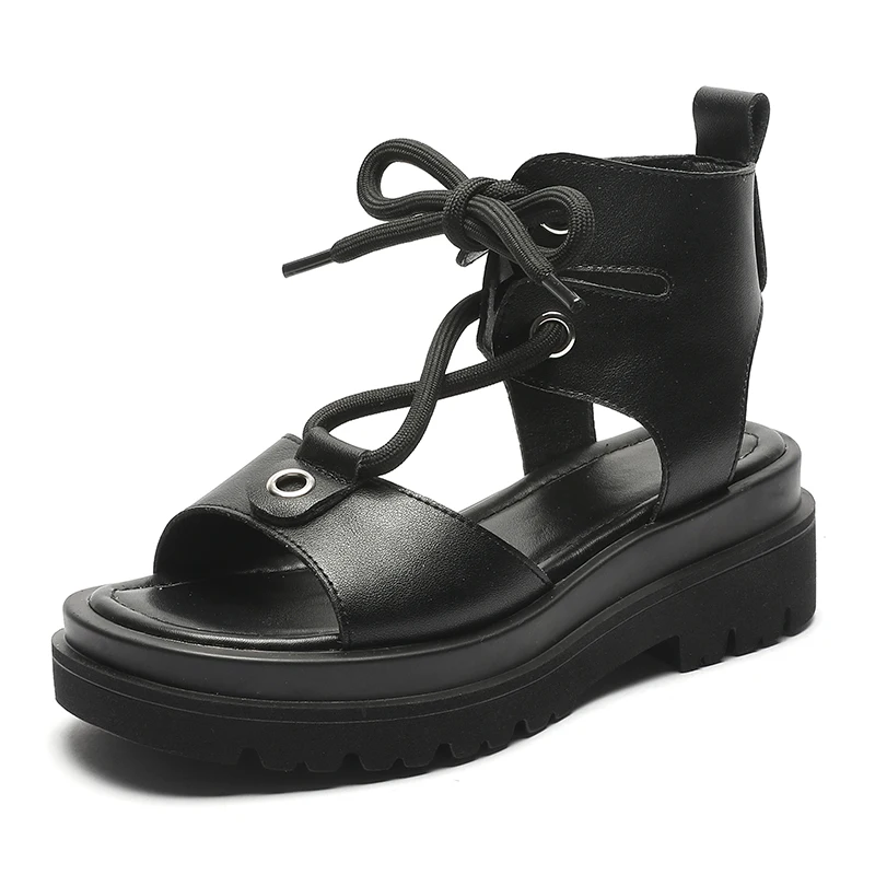 Sandals Women Summer New Fashion Women's Sandals 2021 Thick-soled Cross Straps Roman Sandals Women All-match Beach Shoes Girls
Sandals Women Summer New Fashion Women's Sandals 2021 Thick-soled Cross Straps Roman Sandals Women All-match Beach Shoes Girls