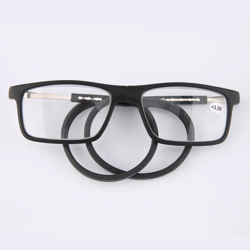 2021 New Magnet Hang Neck Unisex Presbyopia Glasses Foldable Clear Lens Soft Strap Silicone Material Reading Glasses
2021 New Magnet Hang Neck Unisex Presbyopia Glasses Foldable Clear Lens Soft Strap Silicone Material Reading Glasses
