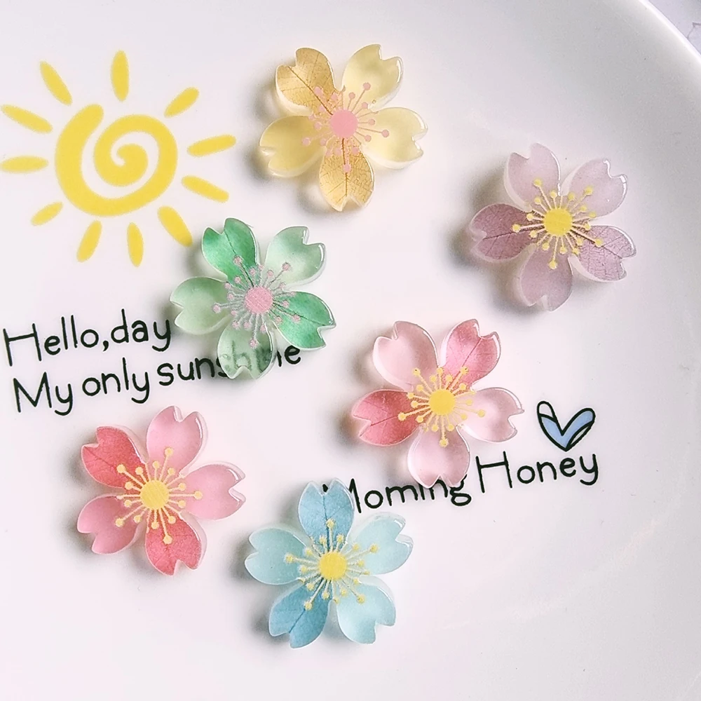 10pcs/bag New Luminous Cherry Blossom Diy Jewelry Material Epoxy Resin Set Flower Pendants For Jewelry Making Supplies Materials
10pcs/bag New Luminous Cherry Blossom Diy Jewelry Material Epoxy Resin Set Flower Pendants For Jewelry Making Supplies Materials
