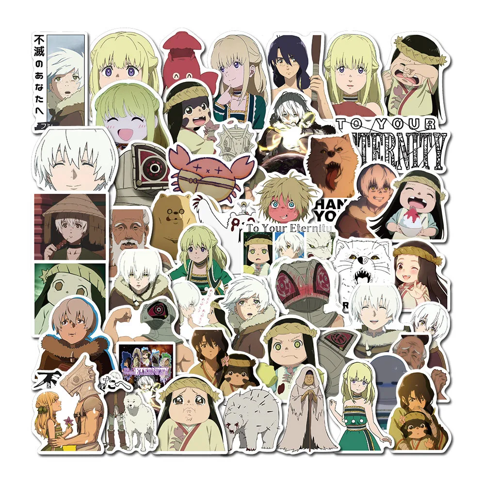 10/30/50PCS Cartoon Anime To Your Eternity Graffiti DIY Suitcase Skateboard Guitar Gift Mobile Phone Shell Toy Sticker Wholesale
10/30/50PCS Cartoon Anime To Your Eternity Graffiti DIY Suitcase Skateboard Guitar Gift Mobile Phone Shell Toy Sticker Wholesale